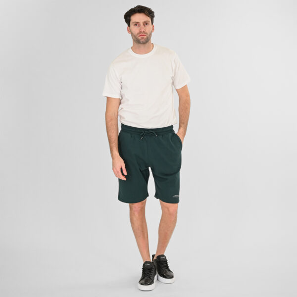 261MS-6030 MS SHORTS (TERRY FLEECE) FOREST GREEN