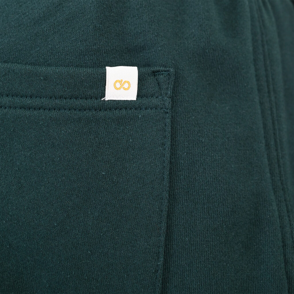 261MS-6030 MS SHORTS (TERRY FLEECE) FOREST GREEN