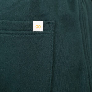 261MS-6030 MS SHORTS (TERRY FLEECE) FOREST GREEN - Image 6
