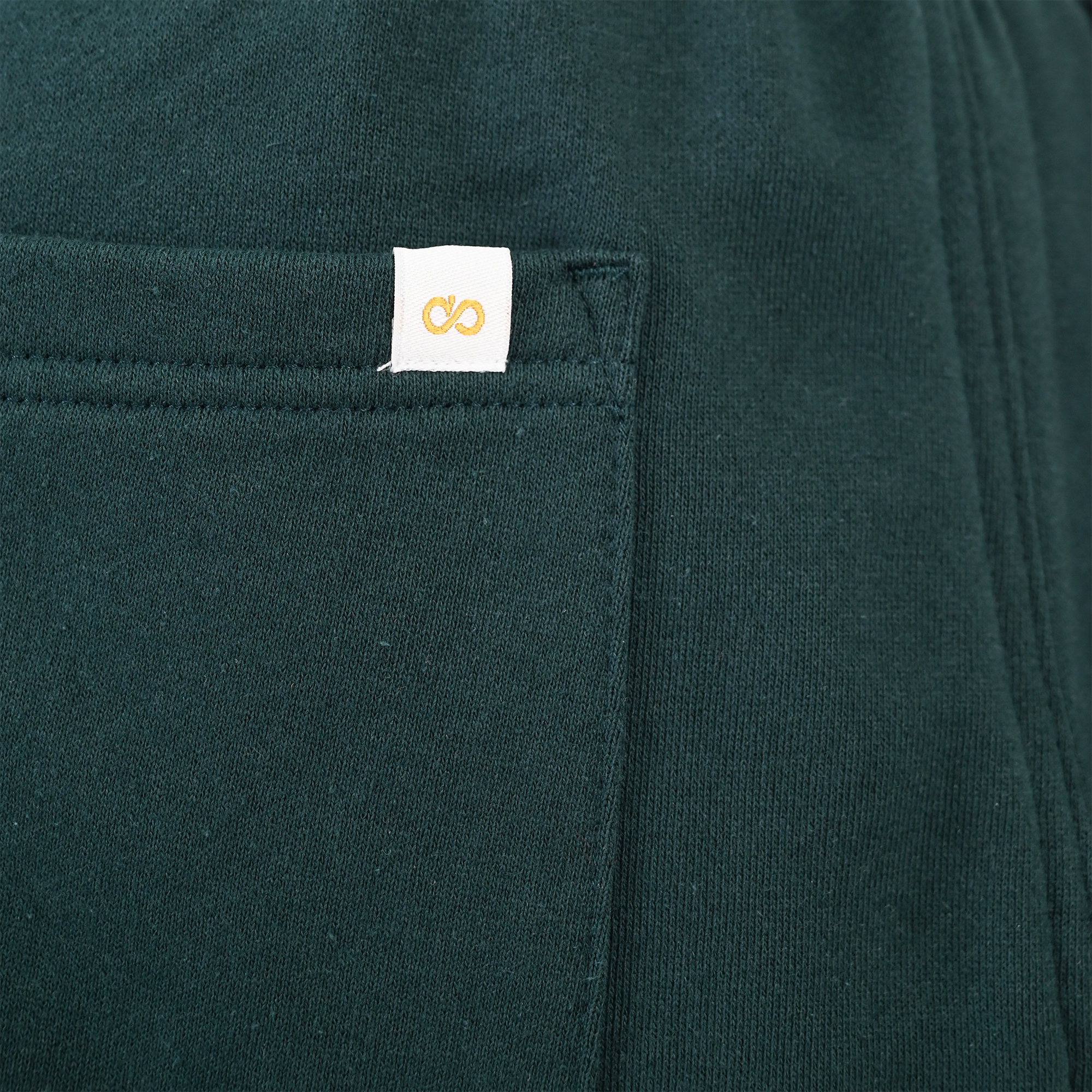 261MS-6030 MS SHORTS (TERRY FLEECE) FOREST GREEN - Image 6