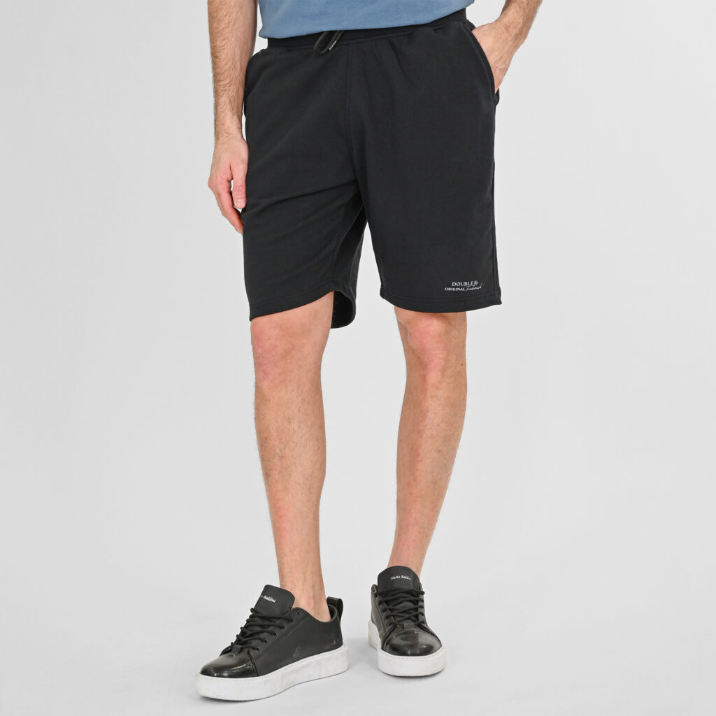261MS-6030 MS SHORTS (TERRY FLEECE) BLACK