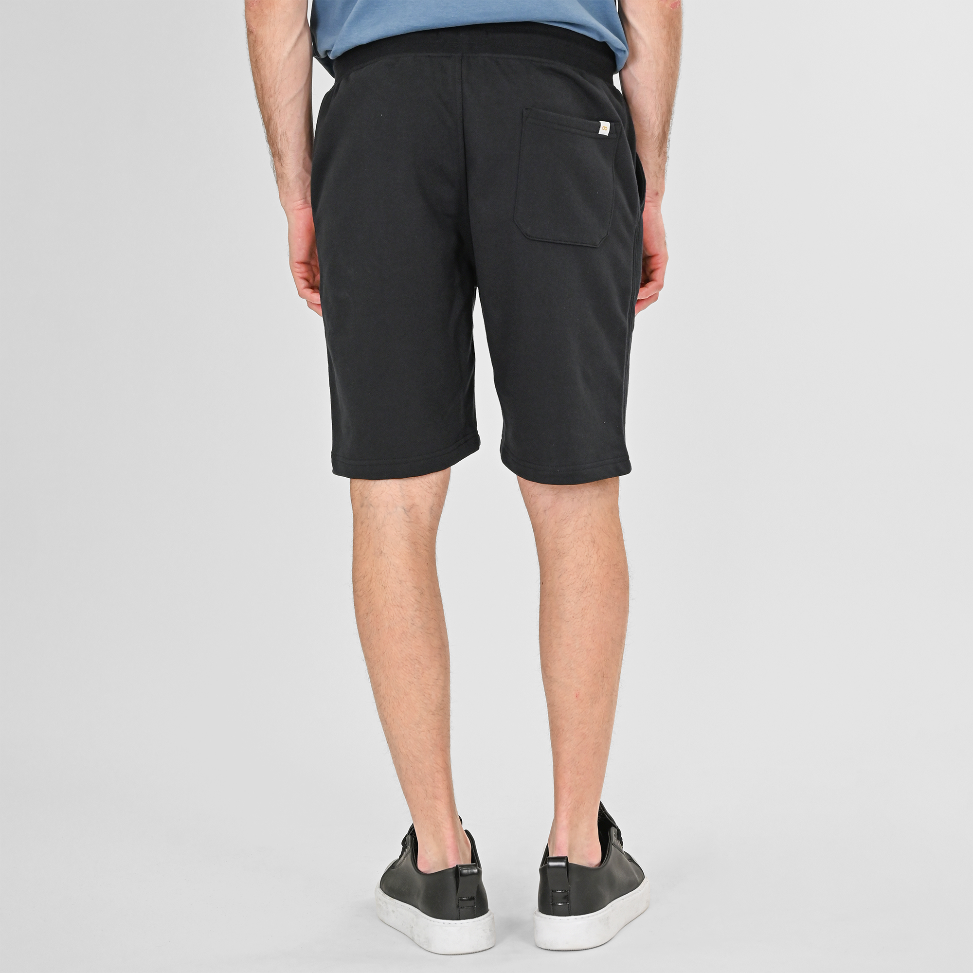 261MS-6030 MS SHORTS (TERRY FLEECE) BLACK - Image 4