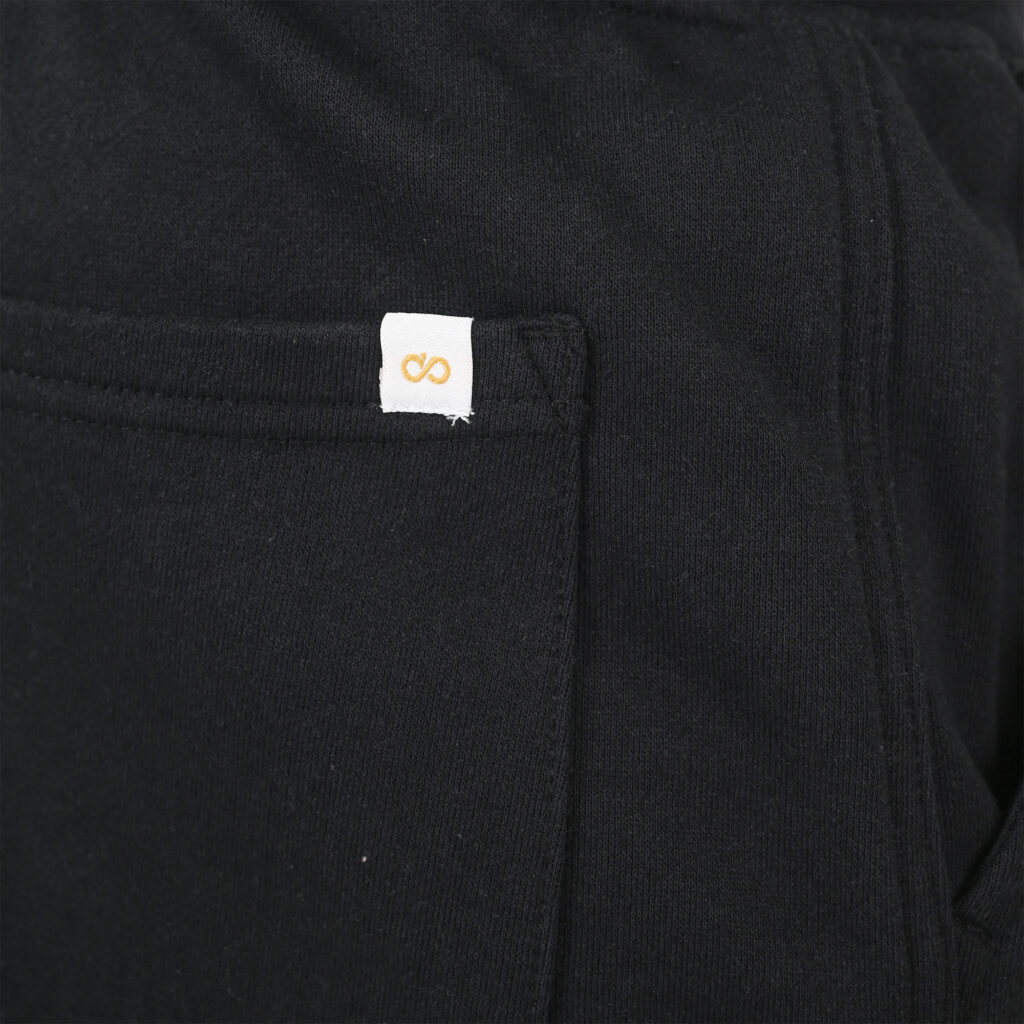 261MS-6030 MS SHORTS (TERRY FLEECE) BLACK