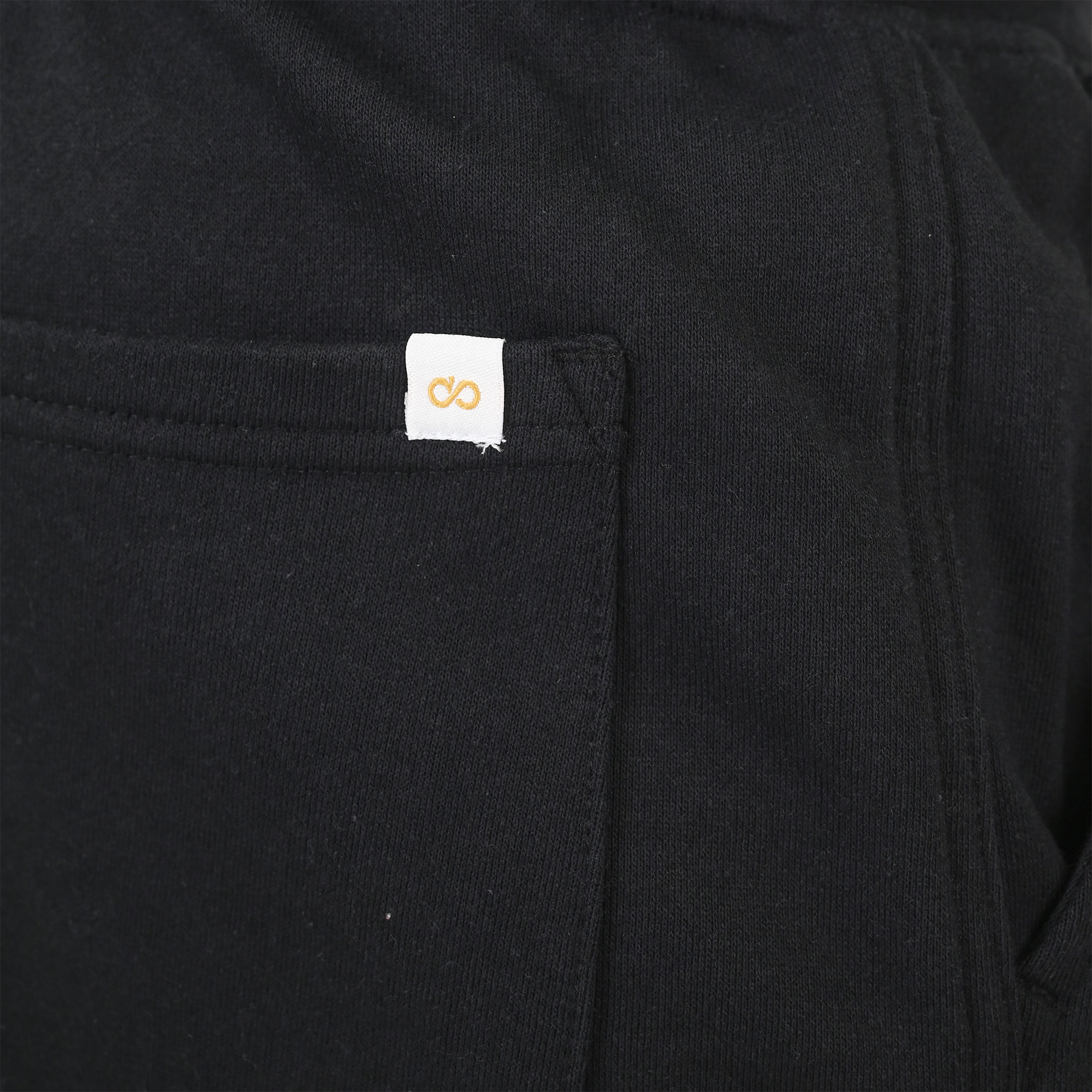 261MS-6030 MS SHORTS (TERRY FLEECE) BLACK - Image 6
