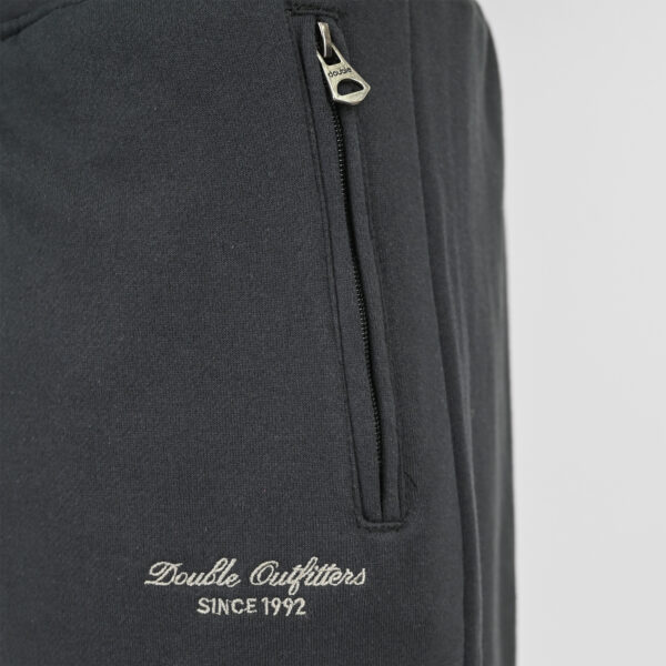 261MS-6031 MS SHORTS WITH ZIPPERS AT POCKETS (TERRY FLEECE) SHADOW GREY