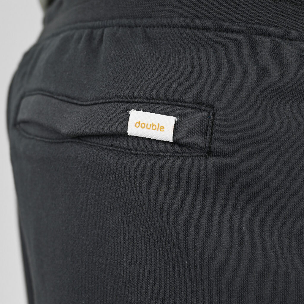 261MS-6031 MS SHORTS WITH ZIPPERS AT POCKETS (TERRY FLEECE) SHADOW GREY