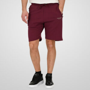 261MS-6031 MS SHORTS WITH ZIPPERS AT POCKETS (TERRY FLEECE) DK RASPBERRY - Image 1