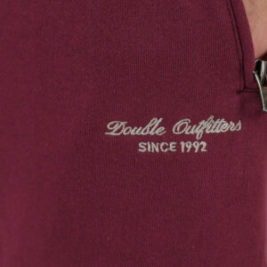 261MS-6031 MS SHORTS WITH ZIPPERS AT POCKETS (TERRY FLEECE) DK RASPBERRY - Image 5