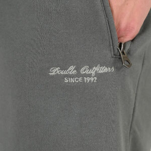261MS-6031 MS SHORTS WITH ZIPPERS AT POCKETS (TERRY FLEECE) KHAKI - Image 5