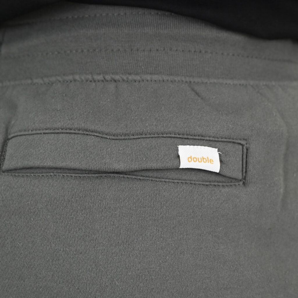 261MS-6031 MS SHORTS WITH ZIPPERS AT POCKETS (TERRY FLEECE) KHAKI