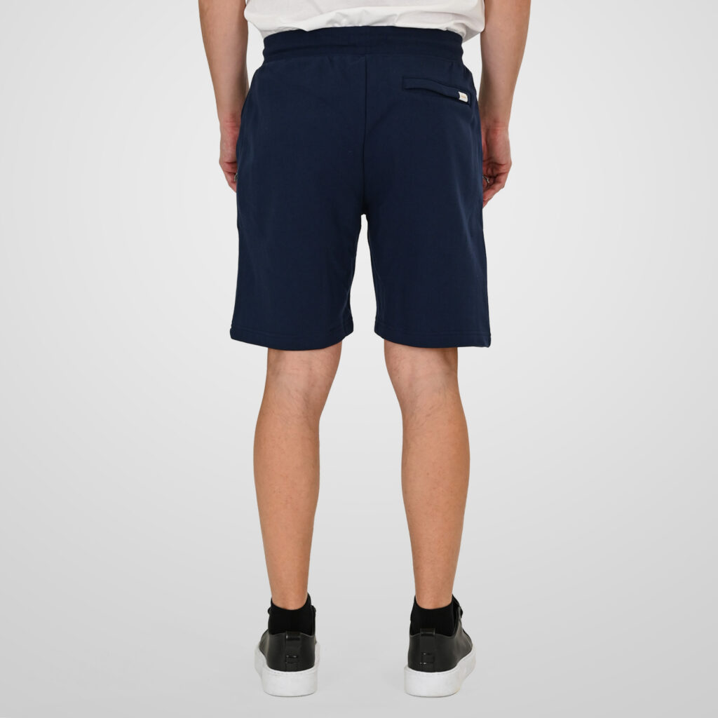 261MS-6031 MS SHORTS WITH ZIPPERS AT POCKETS (TERRY FLEECE) NAVY BLUE