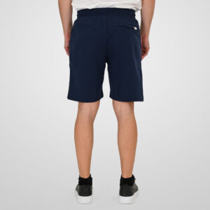 261MS-6031 MS SHORTS WITH ZIPPERS AT POCKETS (TERRY FLEECE) NAVY BLUE - Image 4