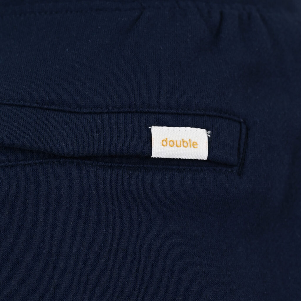 261MS-6031 MS SHORTS WITH ZIPPERS AT POCKETS (TERRY FLEECE) NAVY BLUE