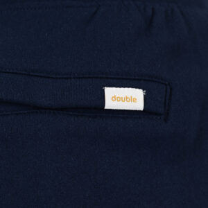261MS-6031 MS SHORTS WITH ZIPPERS AT POCKETS (TERRY FLEECE) NAVY BLUE - Image 6