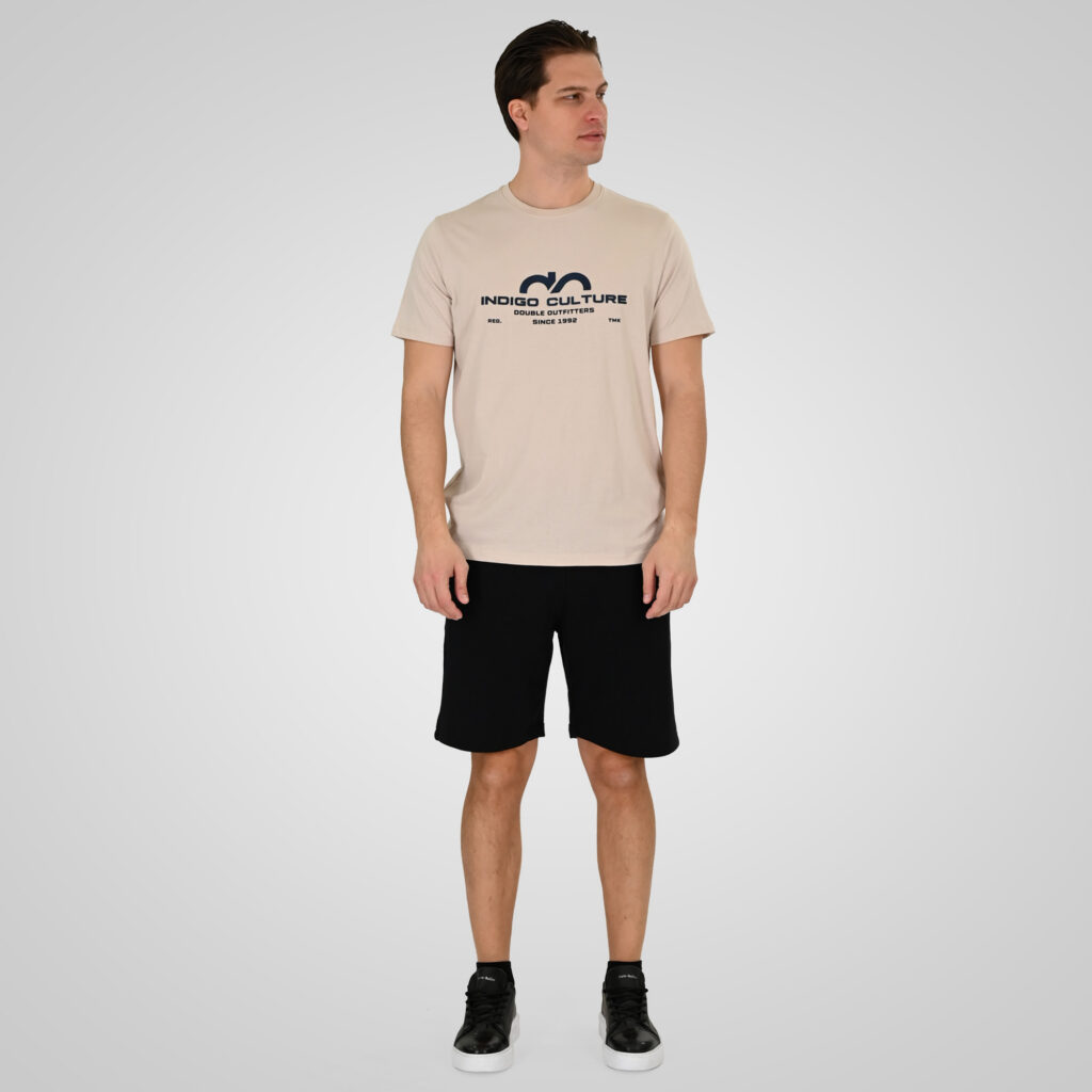 261MS-6031 MS SHORTS WITH ZIPPERS AT POCKETS (TERRY FLEECE) BLACK