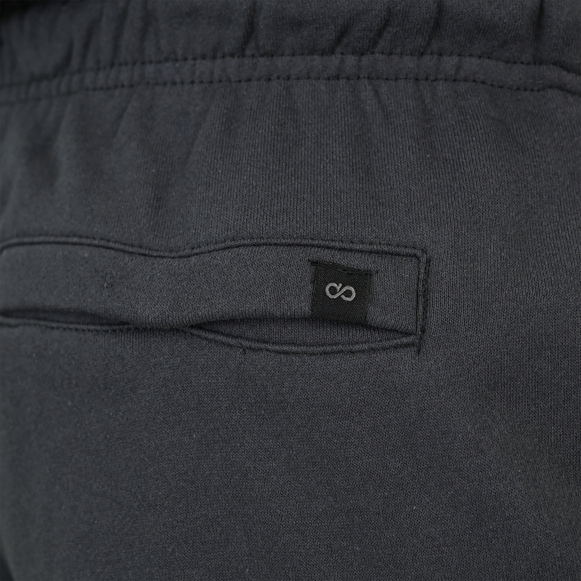 261MS-6032 MS SHORTS WITH CARGO POCKETS (TERRY FLEECE) SHADOW GREY - Image 6