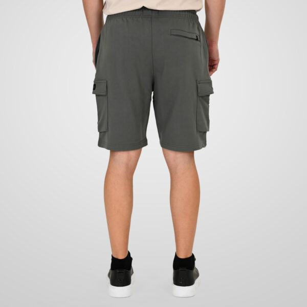 261MS-6032 MS SHORTS WITH CARGO POCKETS (TERRY FLEECE) KHAKI