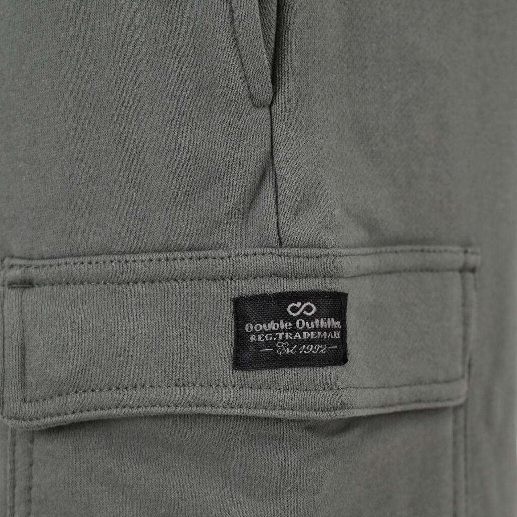 261MS-6032 MS SHORTS WITH CARGO POCKETS (TERRY FLEECE) KHAKI