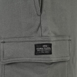 261MS-6032 MS SHORTS WITH CARGO POCKETS (TERRY FLEECE) KHAKI - Image 5