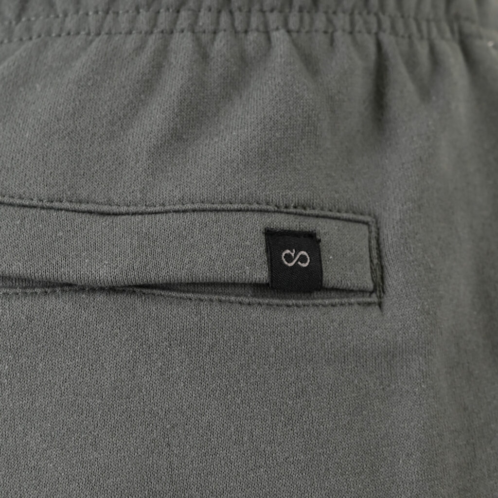 261MS-6032 MS SHORTS WITH CARGO POCKETS (TERRY FLEECE) KHAKI