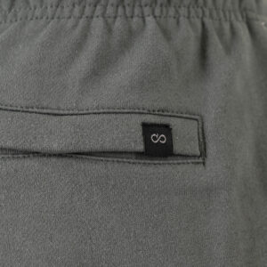 261MS-6032 MS SHORTS WITH CARGO POCKETS (TERRY FLEECE) KHAKI - Image 6
