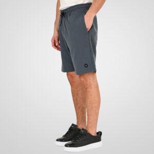 261MS-6033 MS SHORTS IN WAFFLE FABRIC (SPECIAL FABRIC) ANTHRACITE - Image 3
