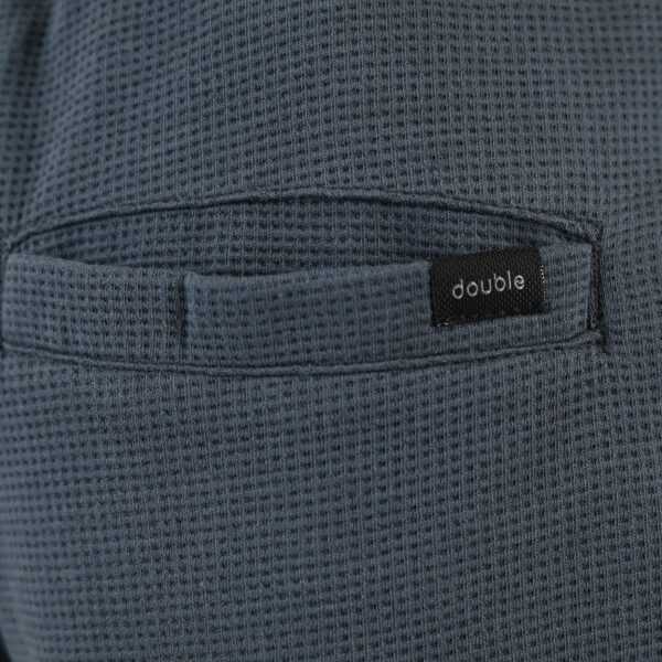 261MS-6033 MS SHORTS IN WAFFLE FABRIC (SPECIAL FABRIC) ANTHRACITE