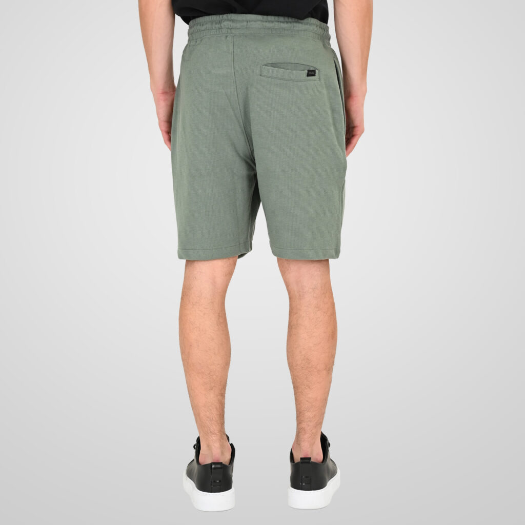 261MS-6033 MS SHORTS IN WAFFLE FABRIC (SPECIAL FABRIC) SAGE GREEN