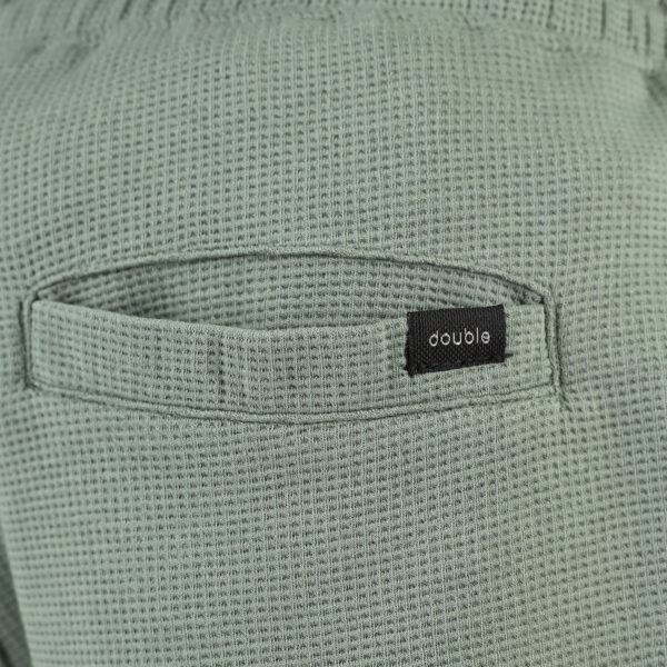 261MS-6033 MS SHORTS IN WAFFLE FABRIC (SPECIAL FABRIC) SAGE GREEN