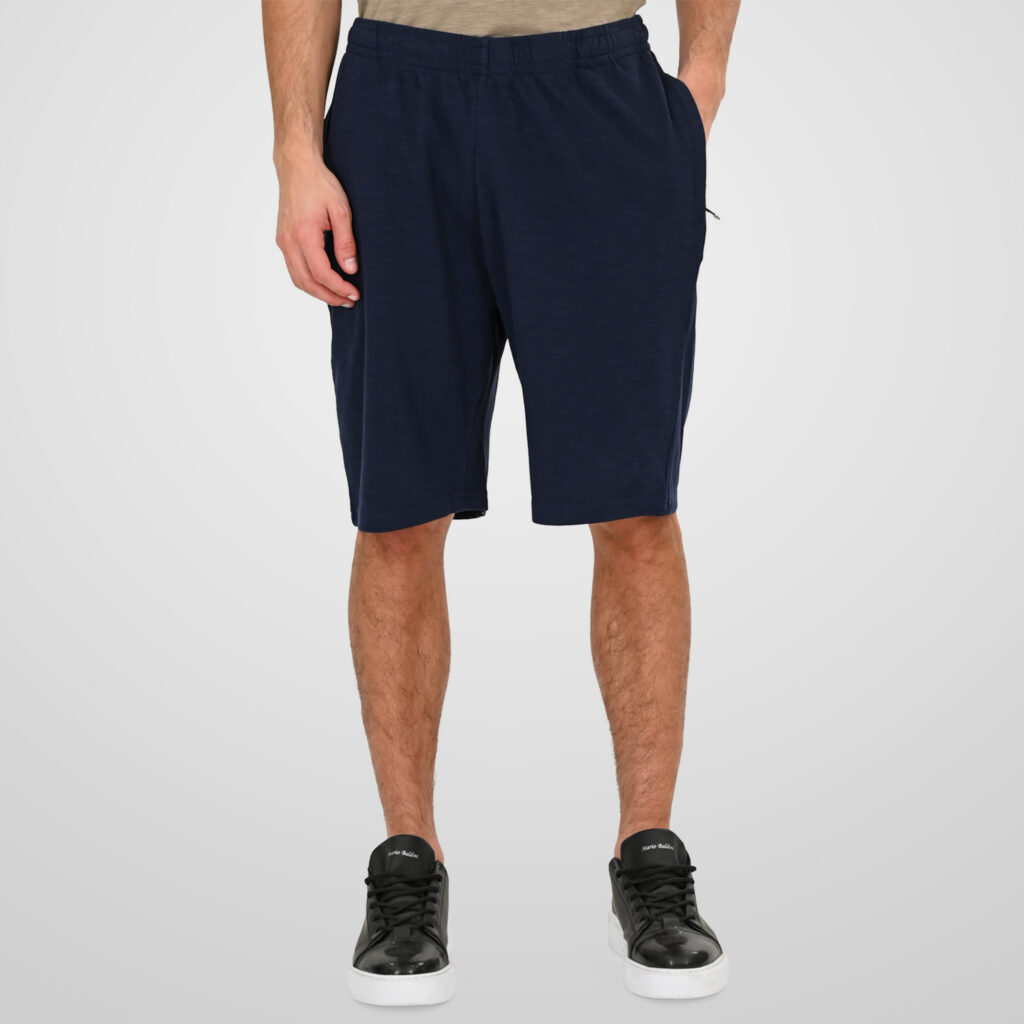 261MS-6035 MS SHORTS JERSEY-FLAMA WITH ZIPPER POCKETS (SPECIAL FABRIC) NIGHT BLUE