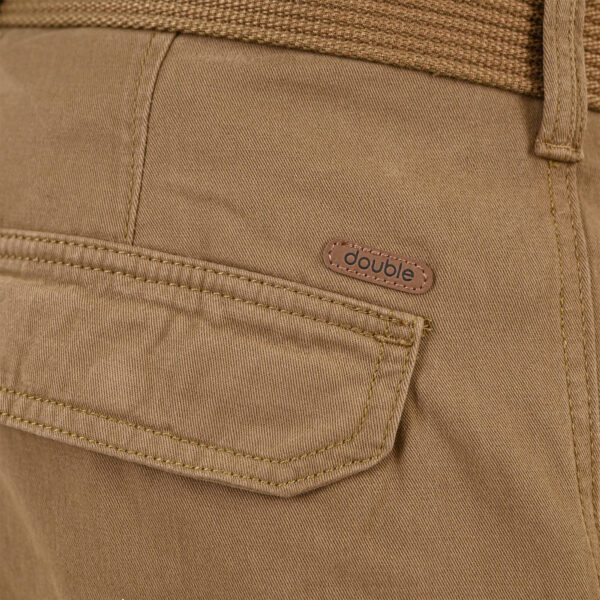 261MSHO-7029 SHORTS CARGO WITH BELT CIGAR