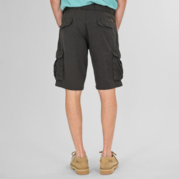 261MSHO-7029 SHORTS CARGO WITH BELT ANTHRACITE