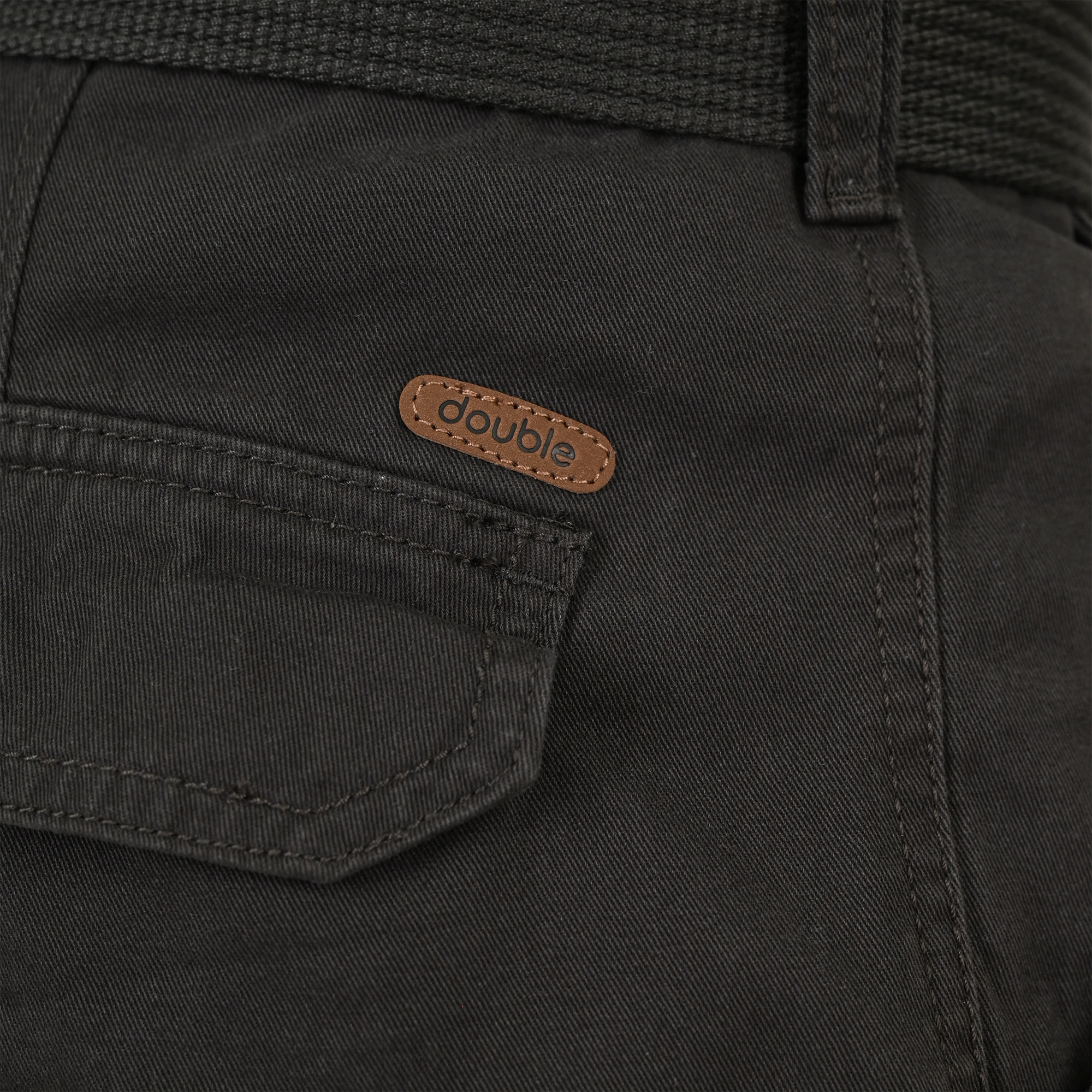 261MSHO-7029 SHORTS CARGO WITH BELT ANTHRACITE - Image 6