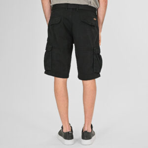 261MSHO-7029 SHORTS CARGO WITH BELT BLACK - Image 4