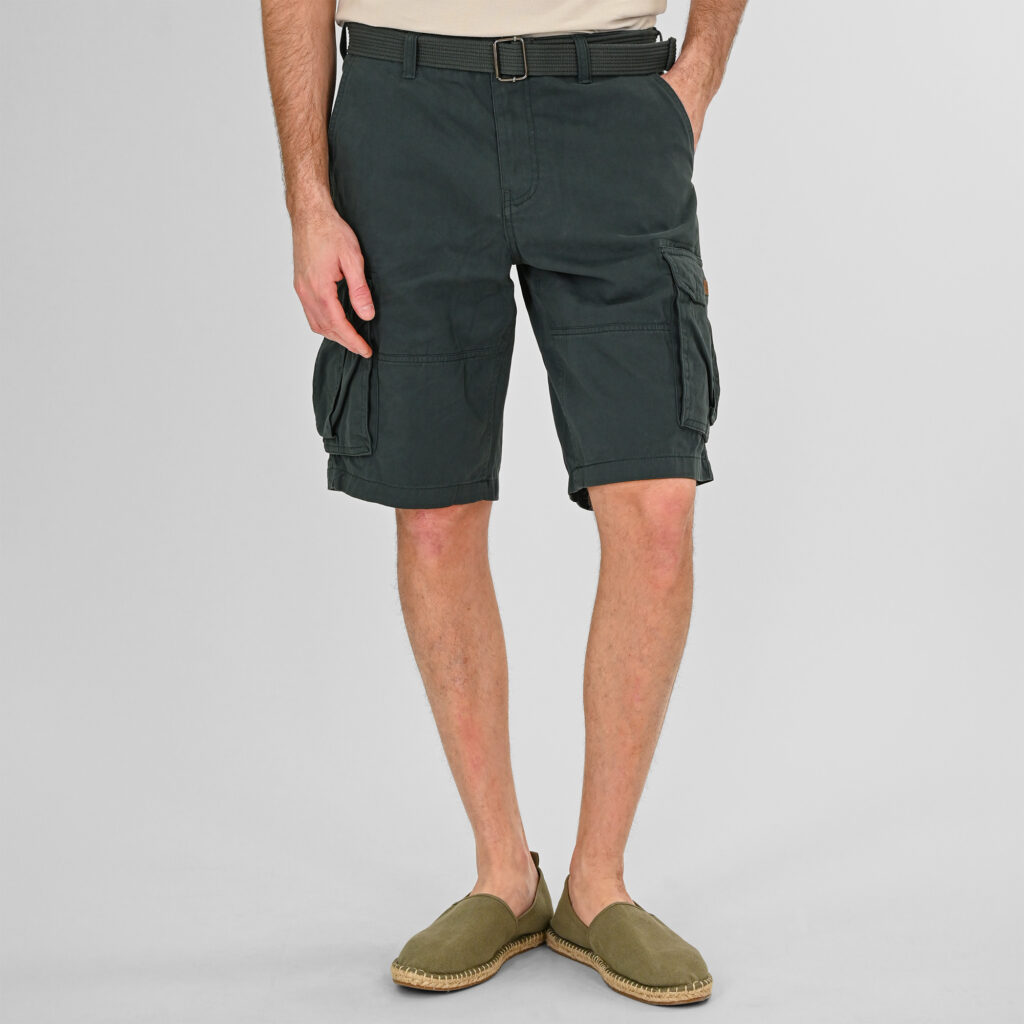 261MSHO-7029 SHORTS CARGO WITH BELT PESTO