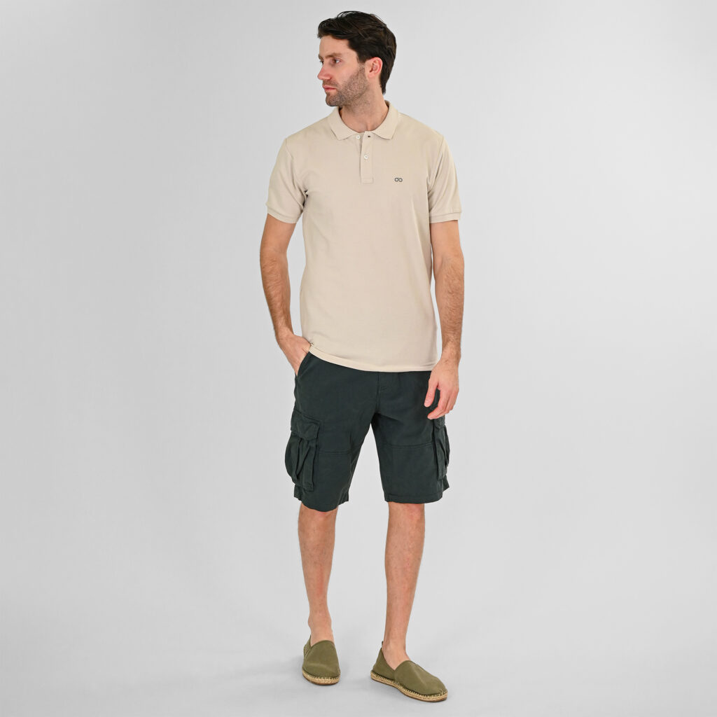 261MSHO-7029 SHORTS CARGO WITH BELT PESTO