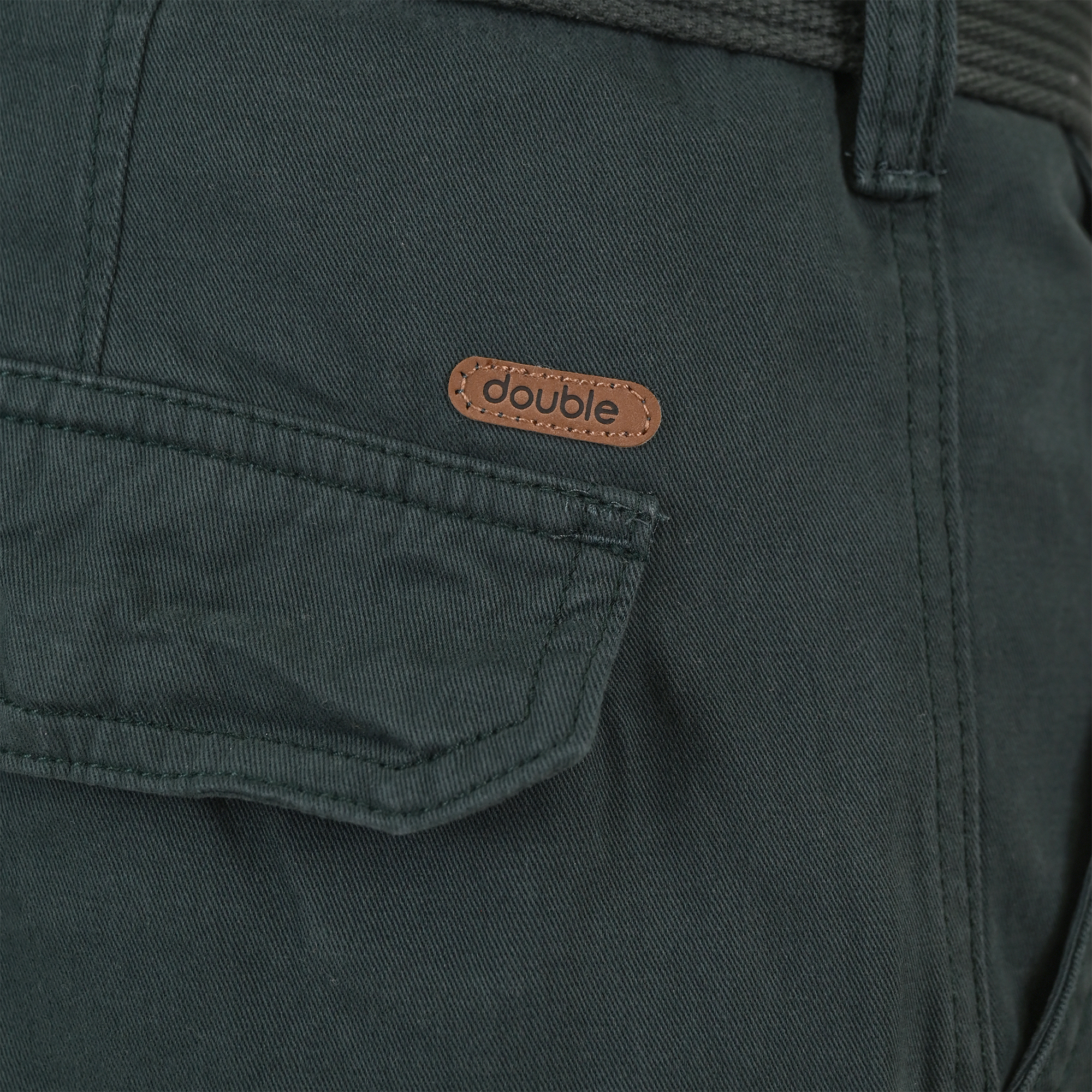 261MSHO-7029 SHORTS CARGO WITH BELT PESTO - Image 6