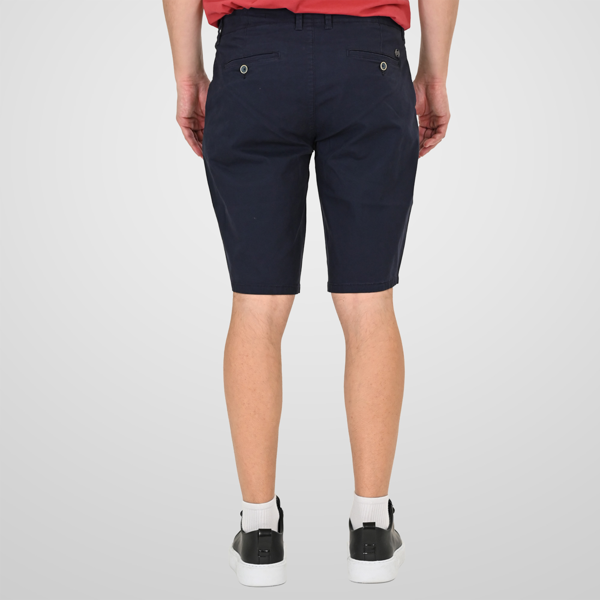 261MSHO-7060 SHORTS CHINOS NAVY - Image 4