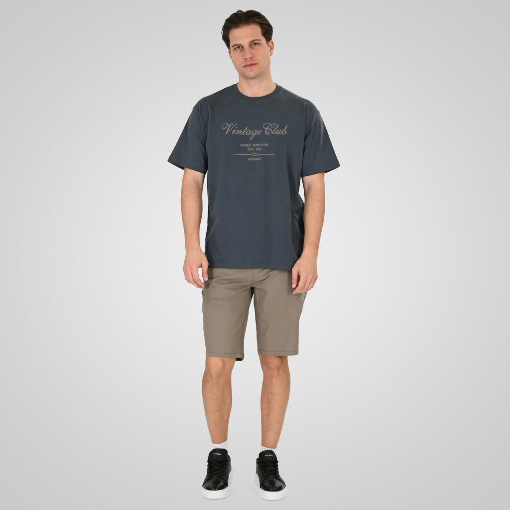 261MSHO-7060 SHORTS CHINOS STEEPLE GREY