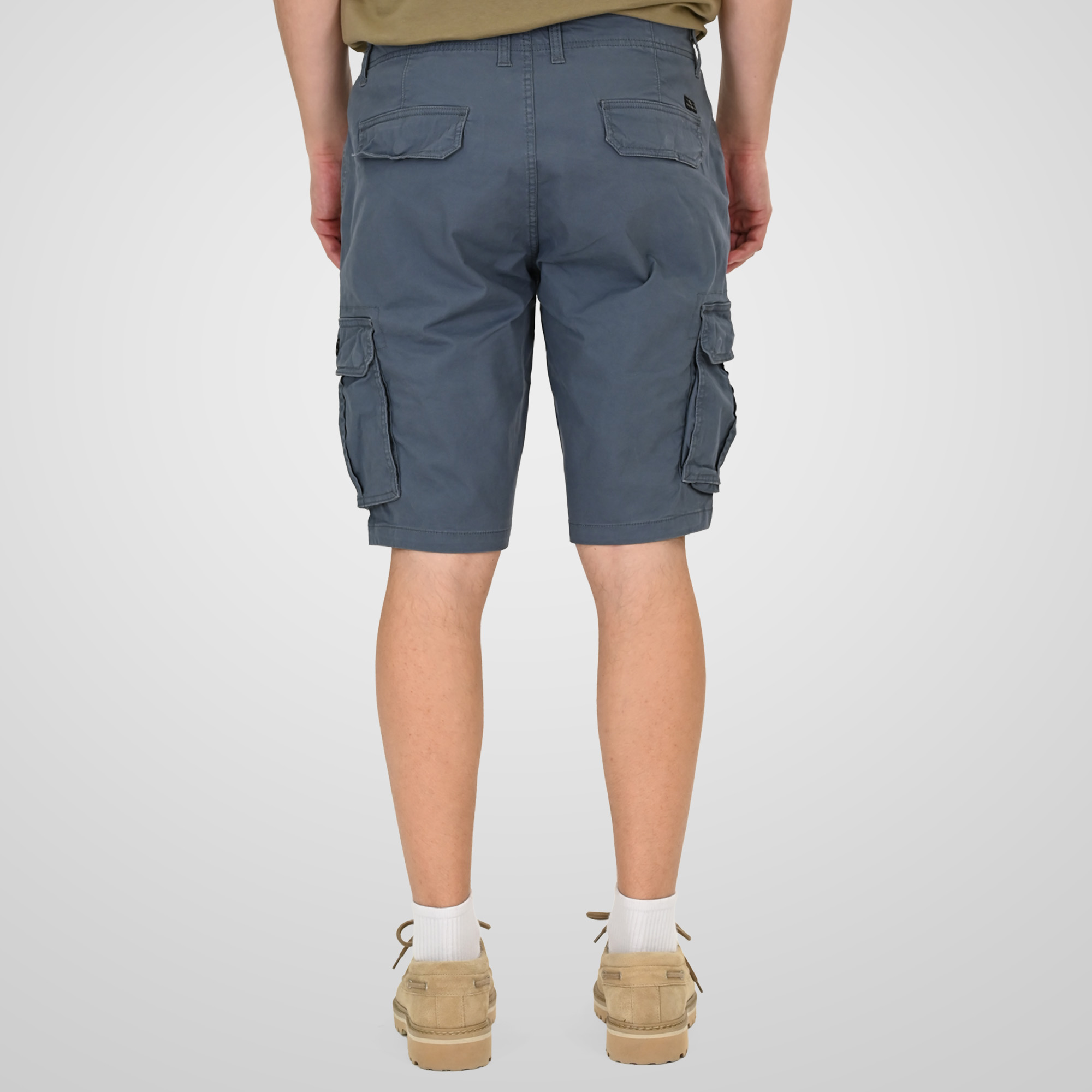 261MSHO-7061 SHORTS CARGO STONE BLUE - Image 4