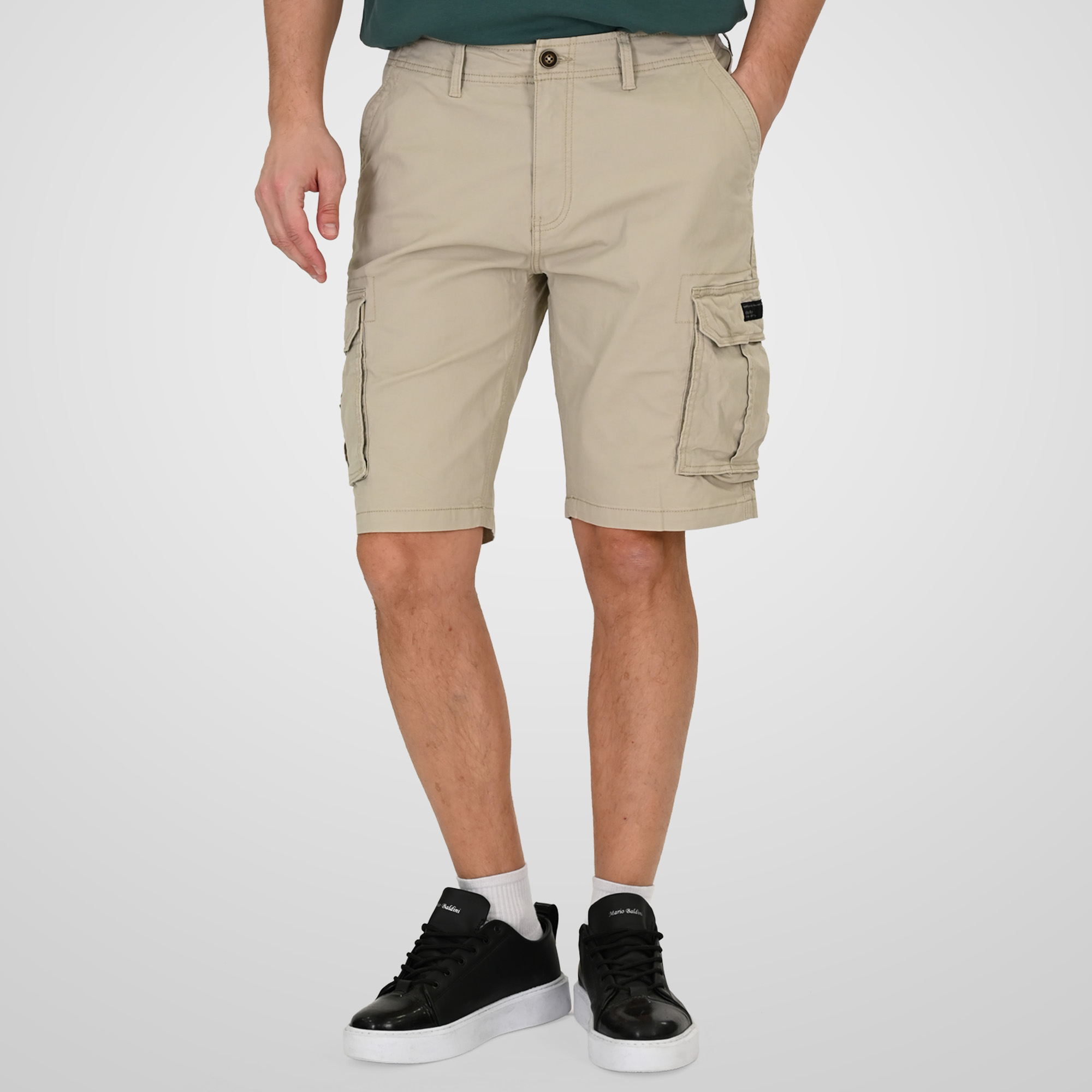 261MSHO-7061 SHORTS CARGO ICE GREY - Image 1