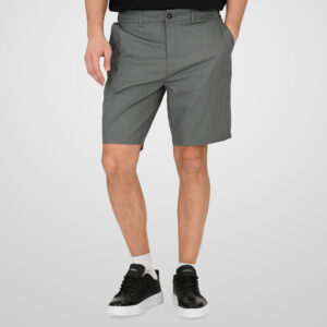 261MSHO-7066 SHORT CHINOS WITH HALF ELASTIC WAISTBAND (LIGHTWEIGHT) LT SAGE