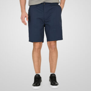 261MSHO-7066 SHORT CHINOS WITH HALF ELASTIC WAISTBAND (LIGHTWEIGHT) SMOKE BLUE