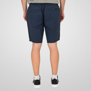 261MSHO-7066 SHORT CHINOS WITH HALF ELASTIC WAISTBAND (LIGHTWEIGHT) SMOKE BLUE - Image 4