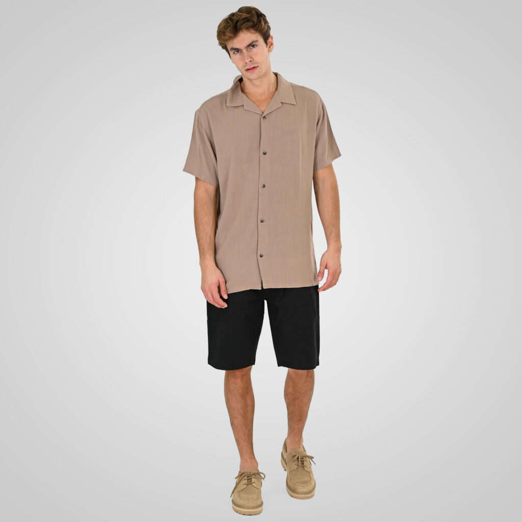 261MSHO-7067 SHORTS FIVE POCKETS (LIGHTWEIGHT) BLACK