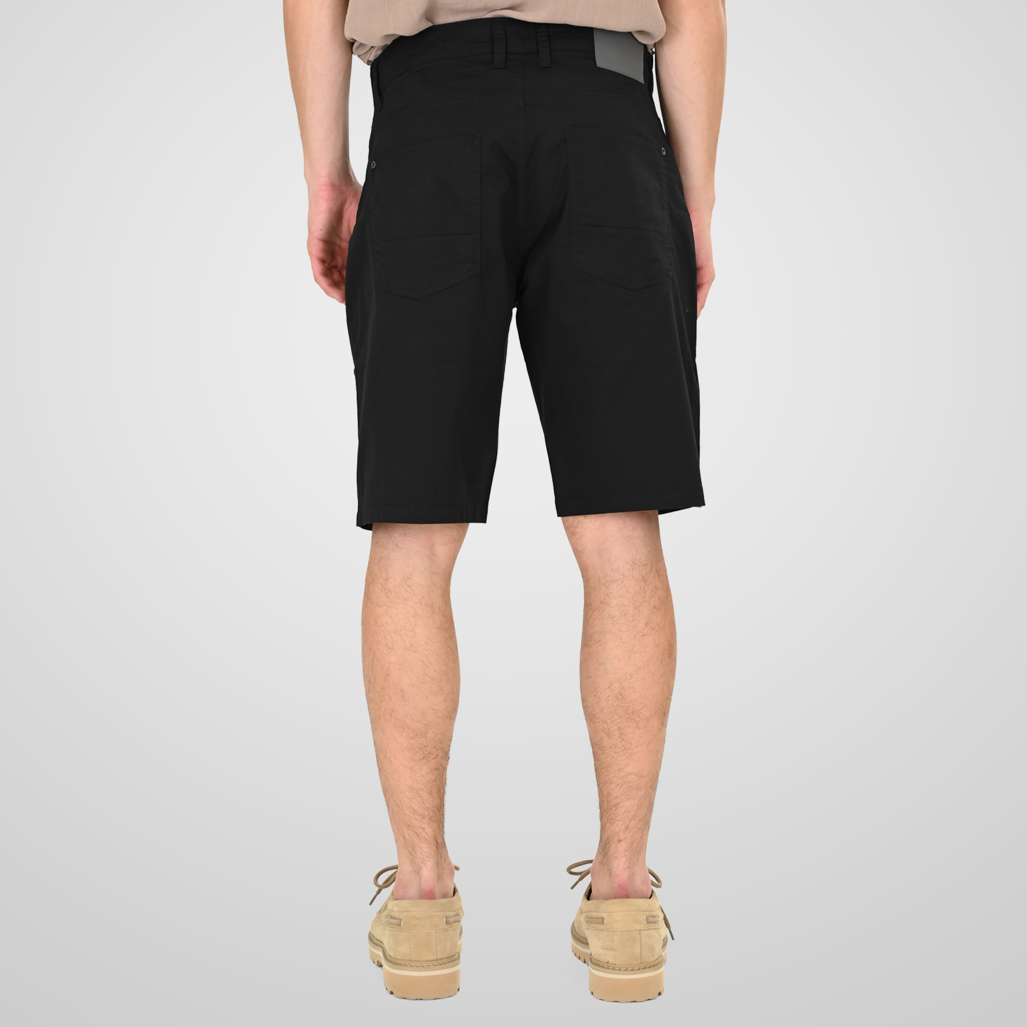 261MSHO-7067 SHORTS FIVE POCKETS (LIGHTWEIGHT) BLACK - Image 4