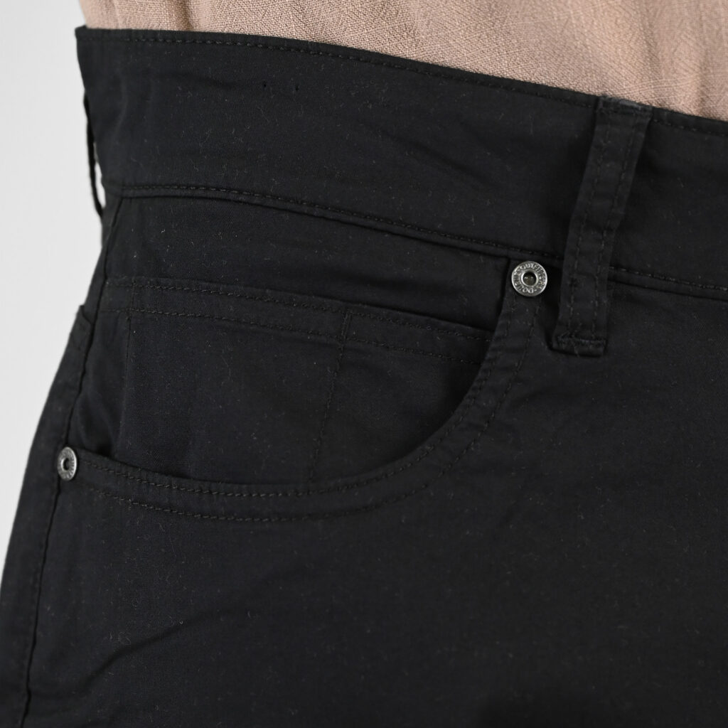 261MSHO-7067 SHORTS FIVE POCKETS (LIGHTWEIGHT) BLACK