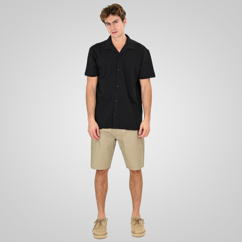 261MSHO-7067 SHORTS FIVE POCKETS (LIGHTWEIGHT) LT MOSS
