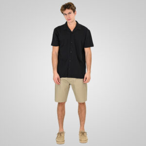 261MSHO-7067 SHORTS FIVE POCKETS (LIGHTWEIGHT) LT MOSS - Image 2