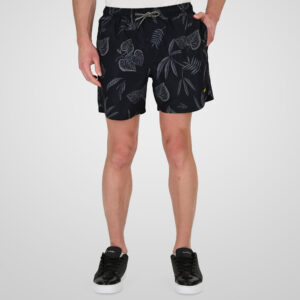 261MTS-8026 SWIM SHORTS (AOP) CC84 BLACK